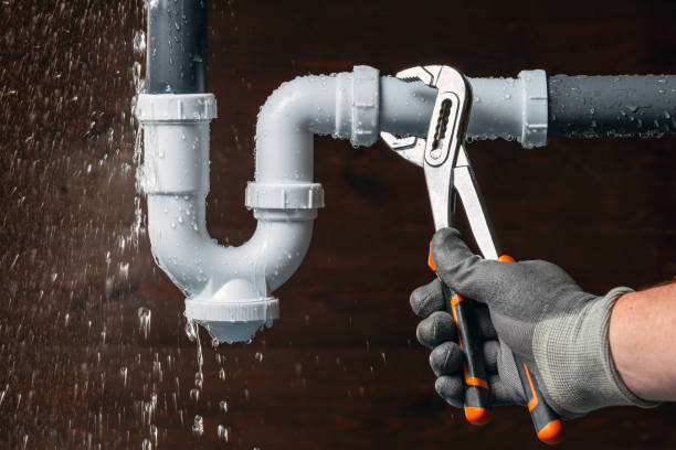 Professional Leak Detection technician working in Center Barnstead, NH